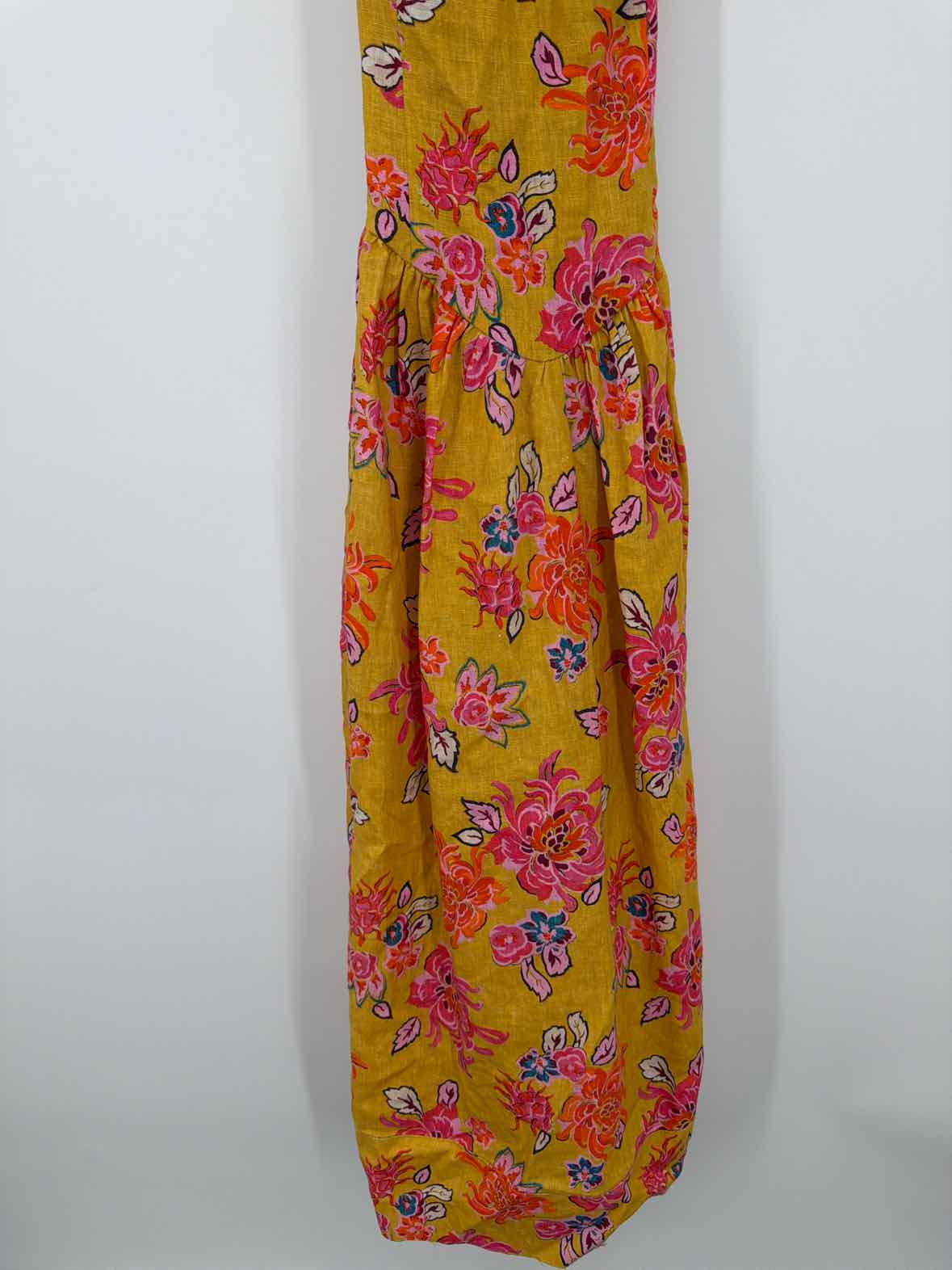 Pre-Owned Rhode Yellow Size 2 Long Sleeveless Dress | True Fashionistas.