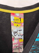 Pre-Owned Volt Design Black Size 1 Long Sleeve Blouse | True Fashionistas.