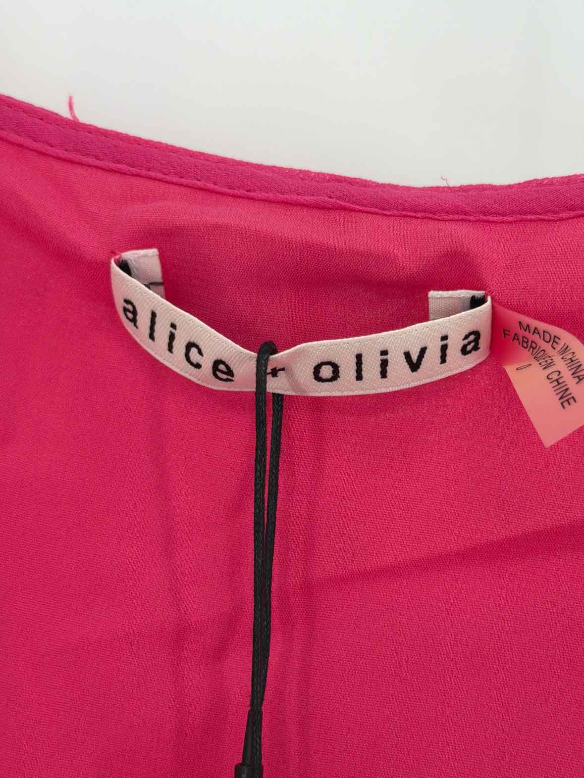 Pre-Owned Alice + Olivia Pink Size 0 Short Sleeveless Dress | True Fashionistas.