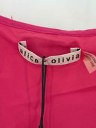 Pre-Owned Alice + Olivia Pink Size 0 Short Sleeveless Dress | True Fashionistas.