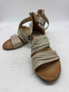 Pre-Owned Miz Mooz Tan Size 9 Strappy Sandals | True Fashionistas.