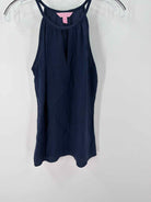Pre-Owned Lilly Pulitzer Navy Size XS Tank Top | True Fashionistas.