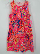 Pre-Owned Lilly Pulitzer Pink Size Large Short Sleeveless Dress | True Fashionistas.