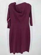 Pre-Owned La Petite Robe Chiara Boni Purple Size 48/14 Short Long Sleeve Dress | True Fashionistas.