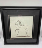 Black & White Horse Sketch Art Work | True Fashionistas.