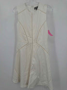 Pre-Owned Neiman Marcus White Size XS Short Sleeveless Dress | True Fashionistas.