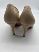 Pre-Owned Christian Louboutin Tan Size 36.5 Pump Heels | True Fashionistas.