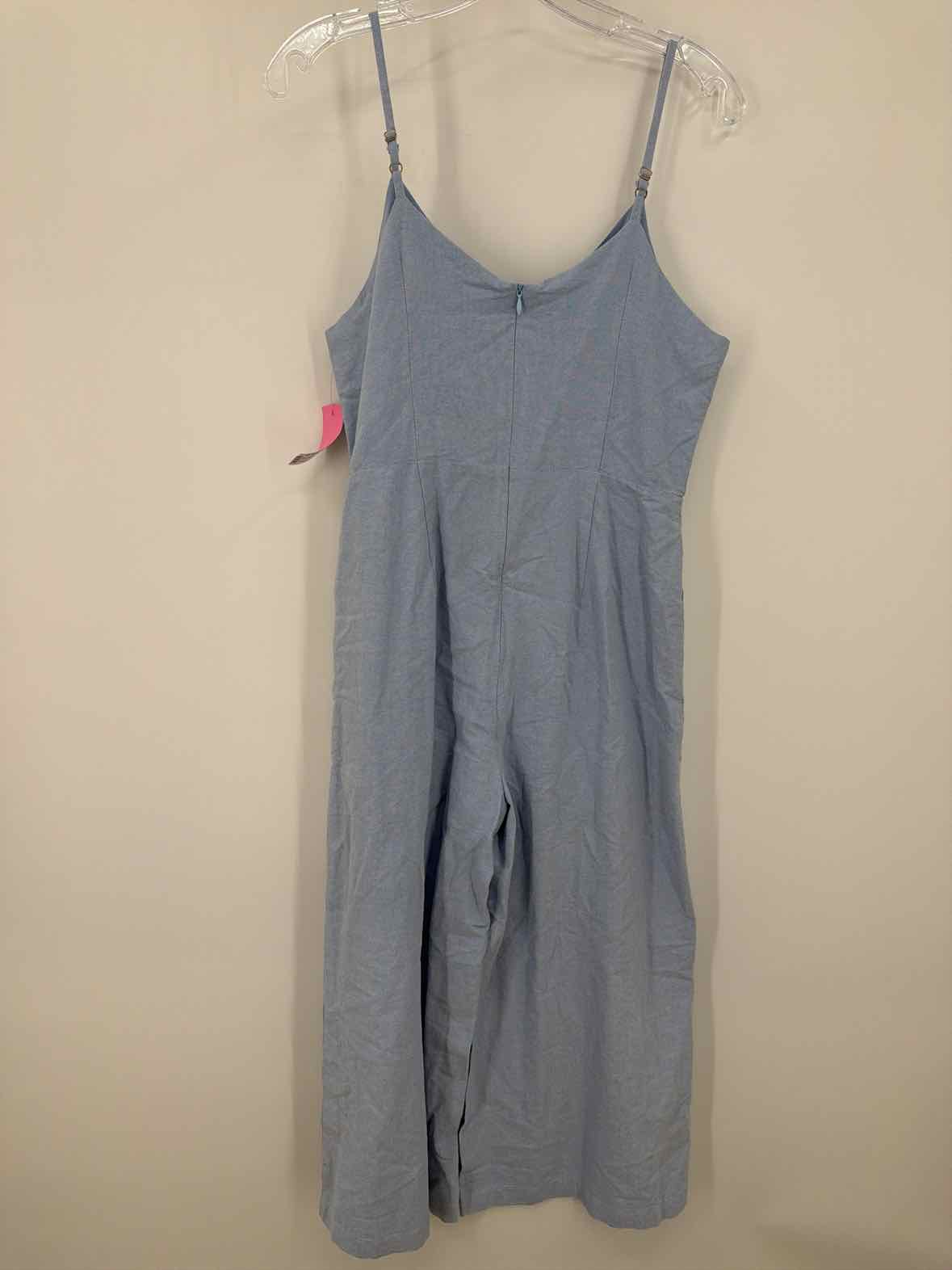 Pre-Owned Kittenish Burgundy Size Medium Sleeveless Jumpsuit | True Fashionistas.