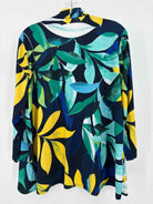 Pre-Owned Zac & Rachel Blue Size Large Cardigan Blouse | True Fashionistas.