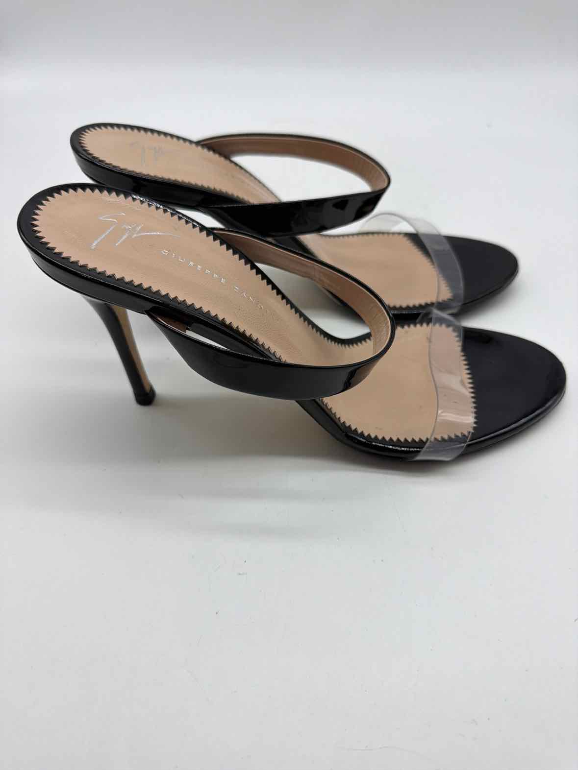 Pre-Owned Giuseppe Zanotti Black Size 39 Mule Heels | True Fashionistas.