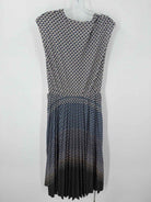 Pre-Owned Ted Baker Blue Size 1/2 Midi Sleeveless Dress | True Fashionistas.