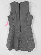 Pre-Owned WHBM Black Size 0 Check Tank Top | True Fashionistas.