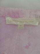 Pre-Owned Love Shack Fancy Pink Size Medium Long Short Sleeve Dress | True Fashionistas.