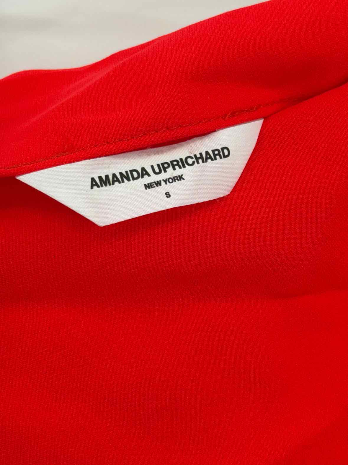 Pre-Owned Amanda Uprichard Red Size Small One Shoulder Short Sleeveless Dress | True Fashionistas.
