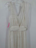 Pre-Owned Ramy Brook White Size 6 Long Sleeveless Dress | True Fashionistas.
