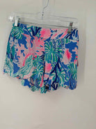 Pre-Owned Lilly Pulitzer Blue Size Small Printed Shorts | True Fashionistas.