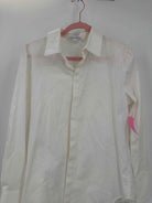 Pre-Owned Oscar de la Renta White Size 10 Button Down | True Fashionistas.