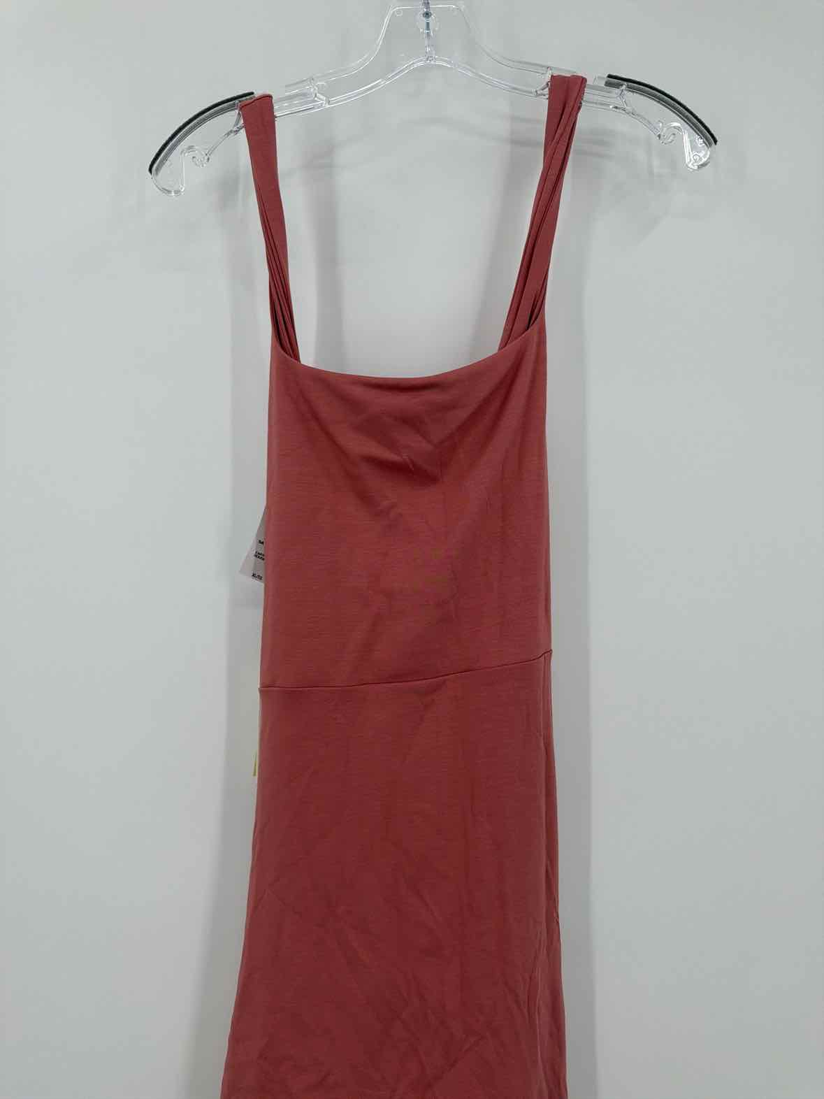 Pre-Owned Wilfred Pink Size XL Midi Sleeveless Dress | True Fashionistas.