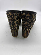 Pre-Owned Jimmy Choo Black Size 38.5 Wedge Heels | True Fashionistas.