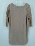 Pre-Owned Zimmermann Tan Size 2/8 Short Long Sleeve Dress | True Fashionistas.