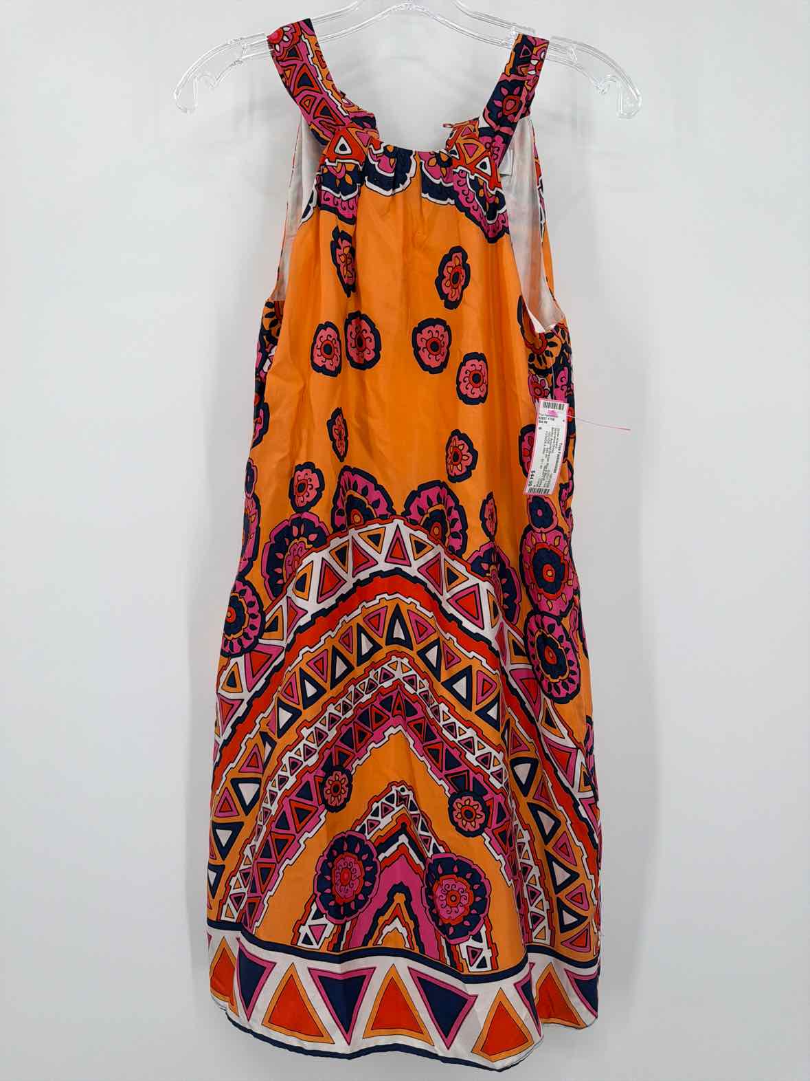 Pre-Owned Skirtin Around Orange Size 6 Short Sleeveless Dress | True Fashionistas.