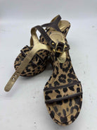 Pre-Owned Dolce & Gabbana Tan Size 7.5 Wedge Heels | True Fashionistas.