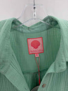 Paradisa Green Size Medium Button Down | True Fashionistas.