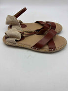 Pre-Owned Loft Brown Size 10 Espadrille Sandals | True Fashionistas.