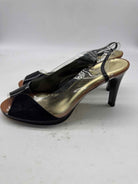 Pre-Owned Marilyn's Black Size 6.5 Slingback Heels | True Fashionistas.