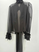 Gracia Black Size Small Button Down | True Fashionistas.