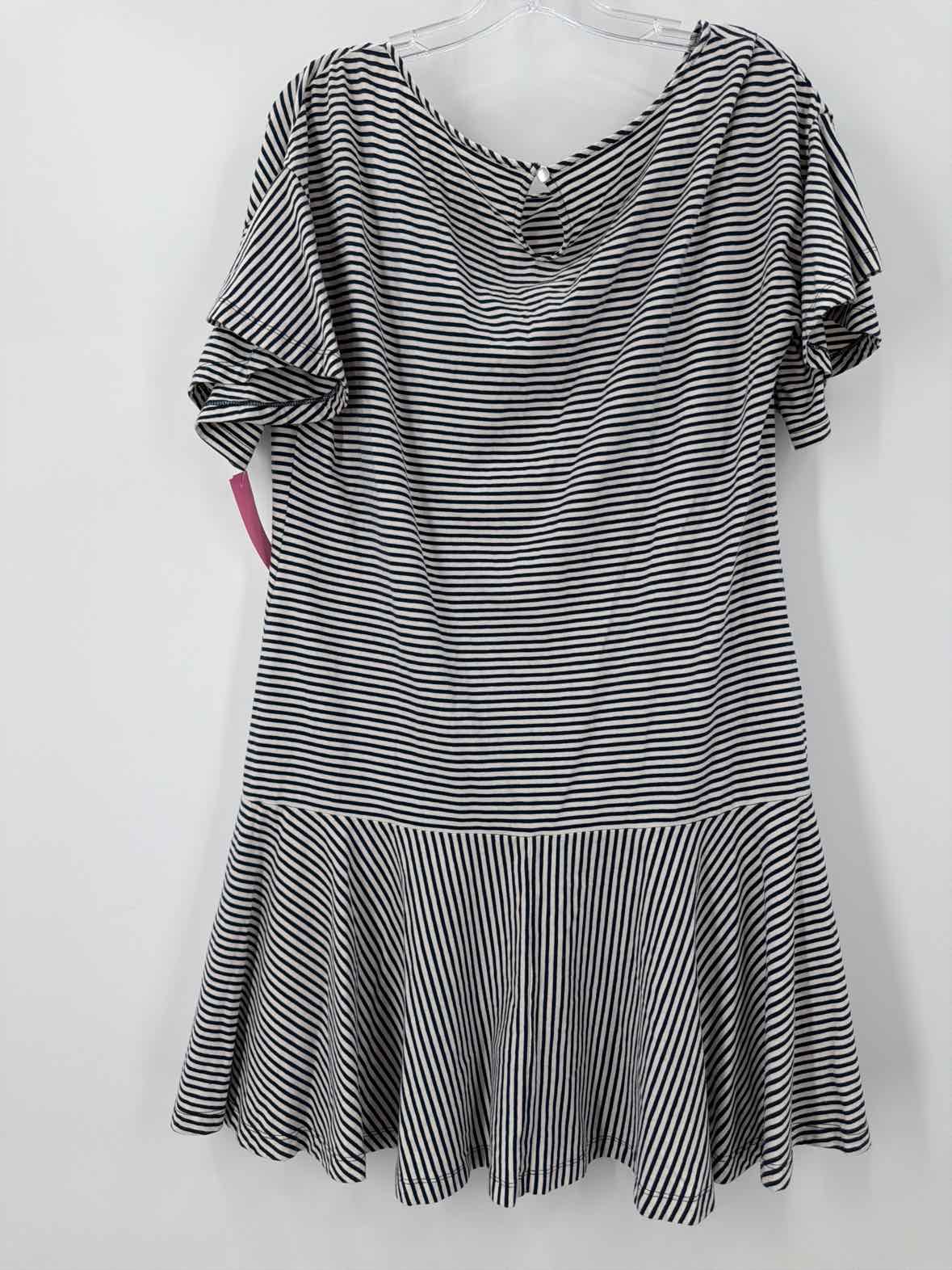 Pre-Owned Vineyard Vines Navy Size Medium Stripe Short Short Sleeve Dress | True Fashionistas.