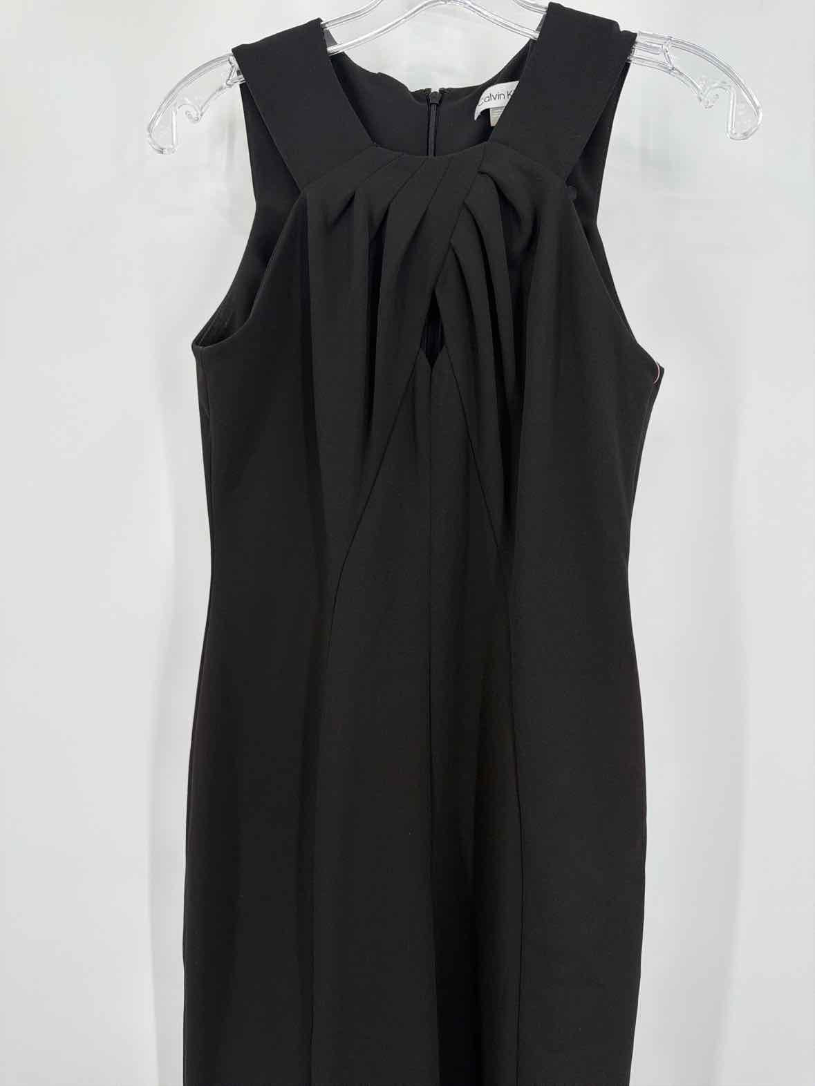 Pre-Owned Calvin Klein Black Size 4 Sleeveless Jumpsuit | True Fashionistas.