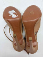 Pre-Owned Alaia Tan Size 38.5 Stiletto Heels | True Fashionistas.