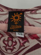 Pre-Owned Jean Paul Gaultier Red Size XS Mesh Short Sleeveless Dress | True Fashionistas.