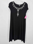 Pre-Owned Chelsea & Theodore Black Size Small Short Sleeveless Dress | True Fashionistas.