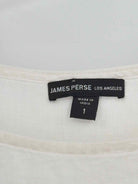 Pre-Owned James Perse White Size 1/Small Short Short Sleeve Dress | True Fashionistas.