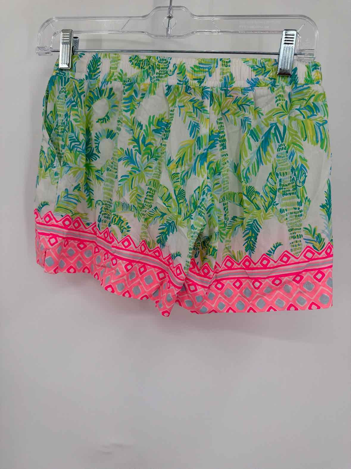 Pre-Owned Lilly Pulitzer Green Size XXS Printed Shorts | True Fashionistas.