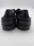 Pre-Owned Salvatore Ferragamo Black 9.5 Slip On Men's Dress Shoes | True Fashionistas.