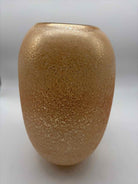 Orange Textured Glass Vase | True Fashionistas.