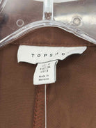 Pre-Owned TopShop Brown Size 4 Maxi Long Sleeve Dress | True Fashionistas.