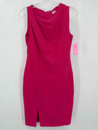 Pre-Owned Calvin Klein Pink Size 6 Short Sleeveless Dress | True Fashionistas.