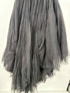 Pre-Owned Christian Dior Navy Size 4 Tulle Cocktail Midi Evening Gown | True Fashionistas.