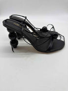 Pre-Owned Cult Gaia Black Size 36.5 Strappy Heels | True Fashionistas.