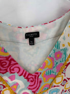 Pre-Owned Talbots Blue Size Large Short Sleeveless Dress | True Fashionistas.