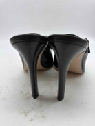Pre-Owned Sergio Rossi Black Size 9 Slingback Heels | True Fashionistas.