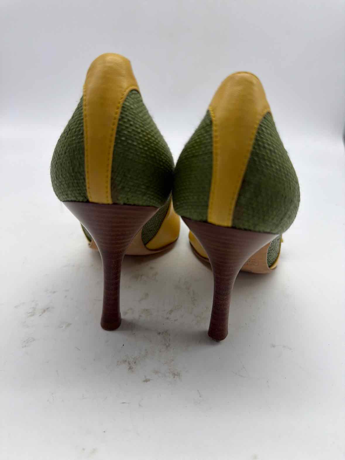Pre-Owned Giuseppe Zanotti Green Size 6 Pump Heels | True Fashionistas.