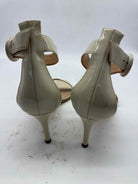 Pre-Owned Gianvito Rossi Ivory Size 5.5 Ankle Heels | True Fashionistas.