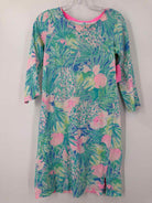 Pre-Owned Lilly Pulitzer Blue Size Small Short Long Sleeve Dress | True Fashionistas.
