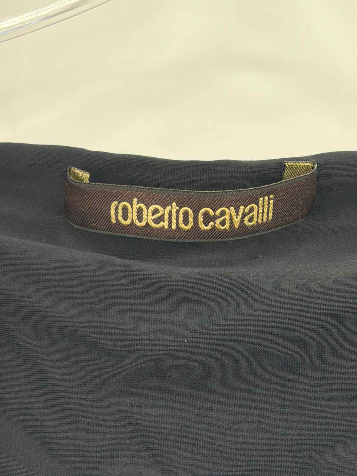 Pre-Owned Roberto Cavalli Tan Size 40/6 Short Sleeveless Dress | True Fashionistas.