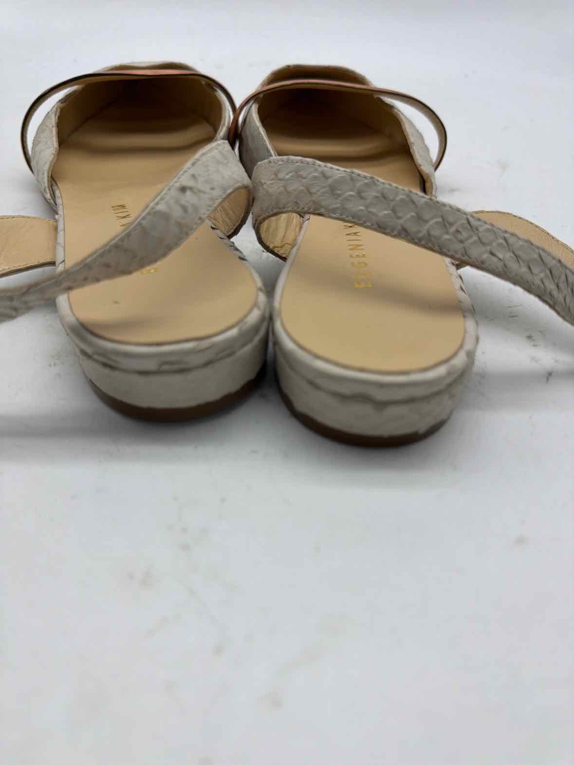 Pre-Owned Eugenia Kim Ivory Size 39 Slingback Sandals | True Fashionistas.